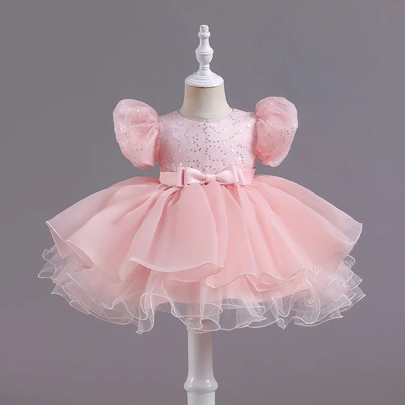 Pink Flower Girl Dresses For Toddlers