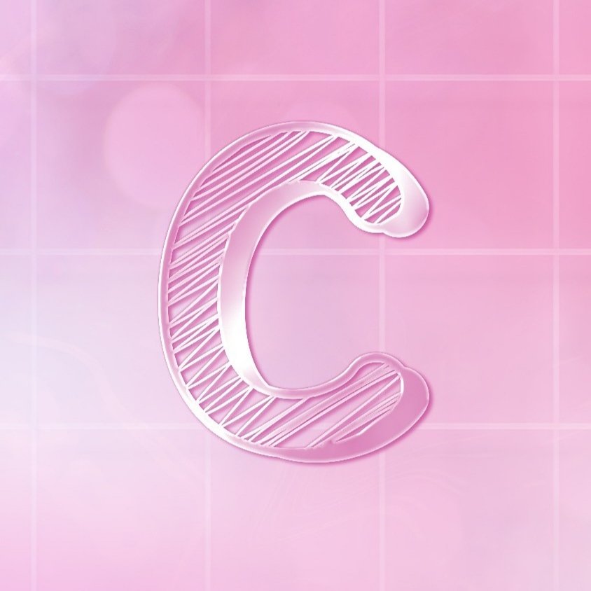 C Alphabet Pink Profile Picture