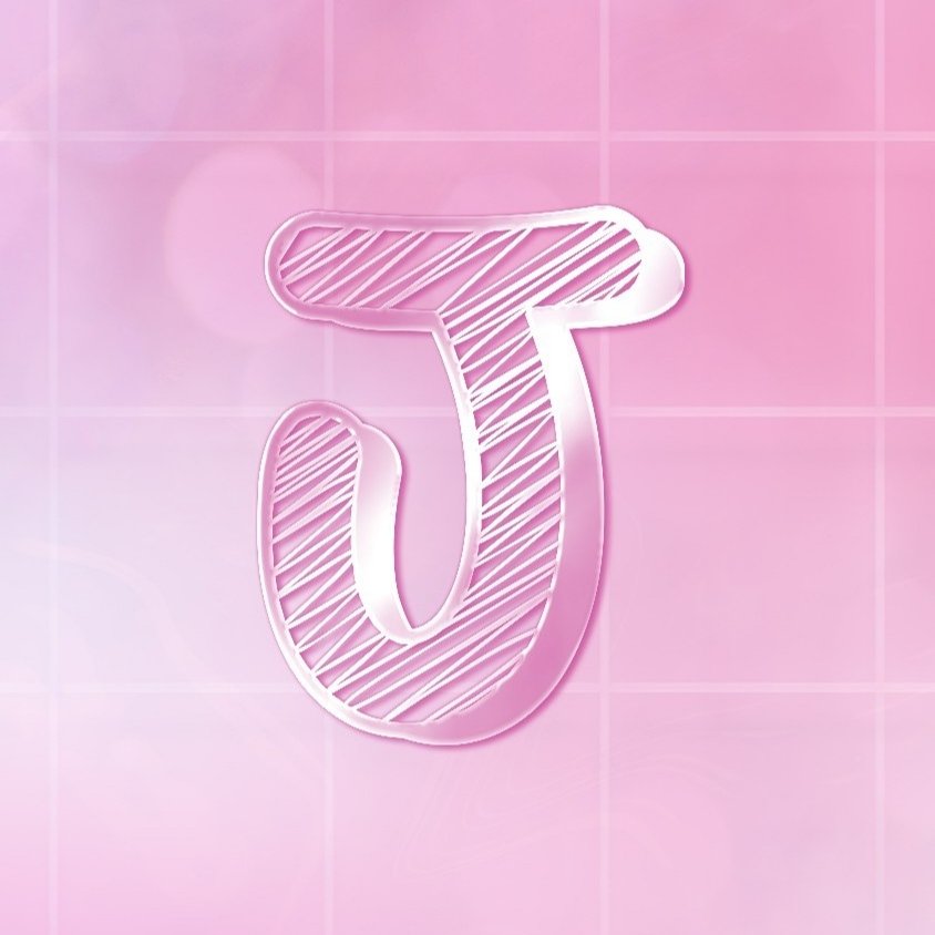 J Alphabet Pink Profile Picture