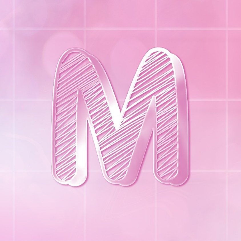 M Alphabet Pink Profile Picture