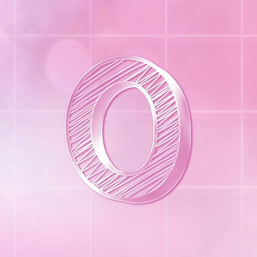 O Alphabet Pink Profile Picture