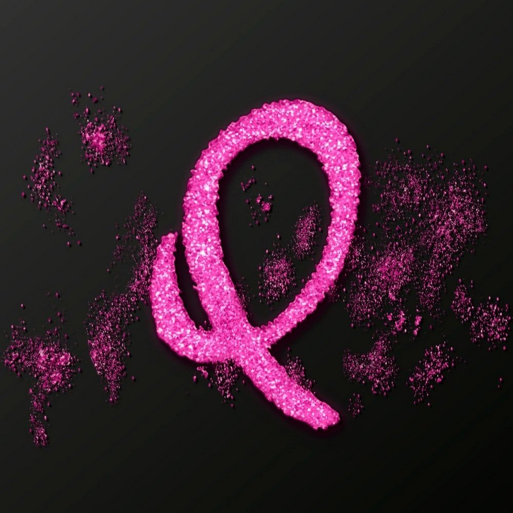 Pink Profile Picture Q Alphabet