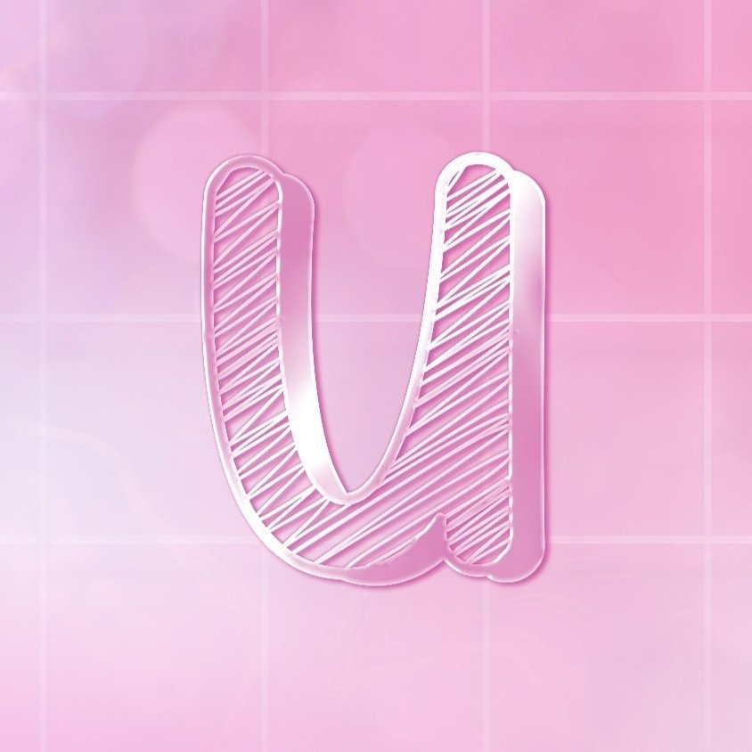 U Alphabet Pink Profile Picture