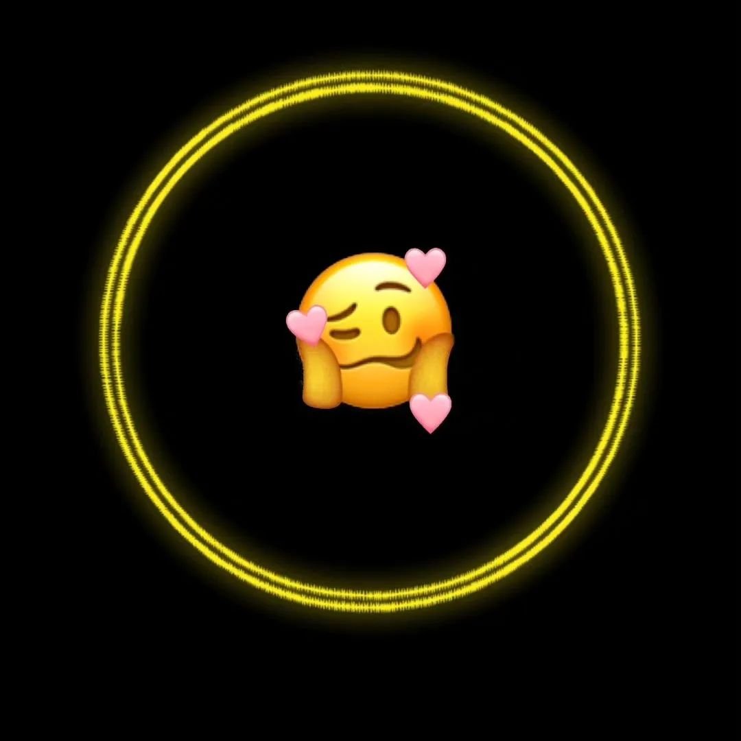Love Female Emoji Whatsapp DP