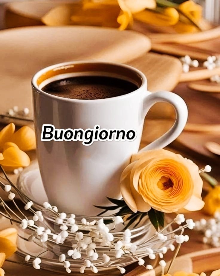 Caffè Semplicemente Buongiorno Immagini Nuove