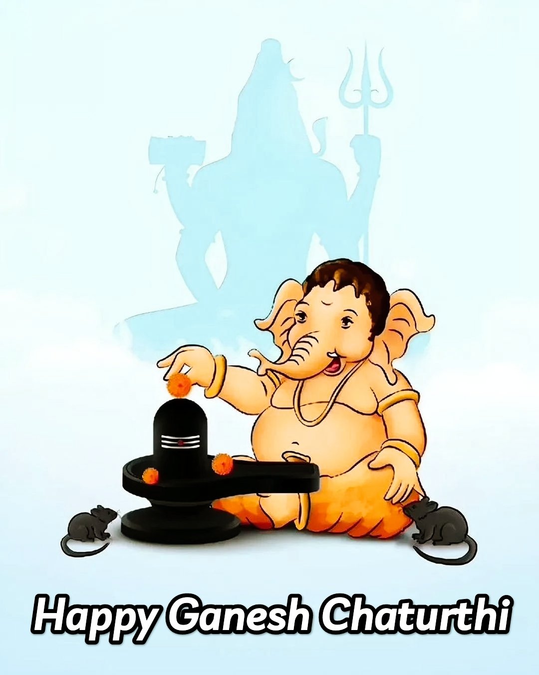 Cute Ganesh Chaturthi Images