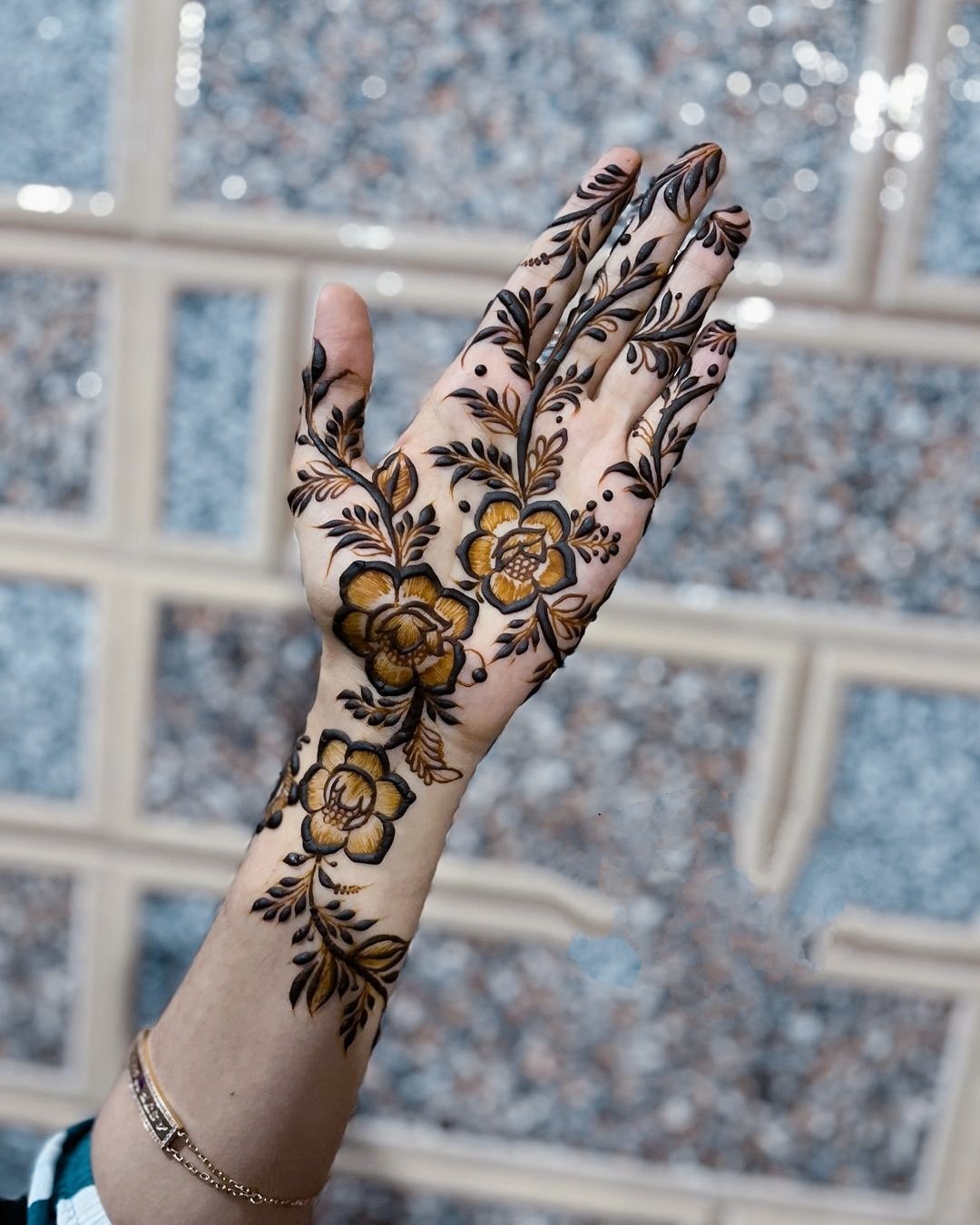 Modern Karva Chauth Mehndi Designs