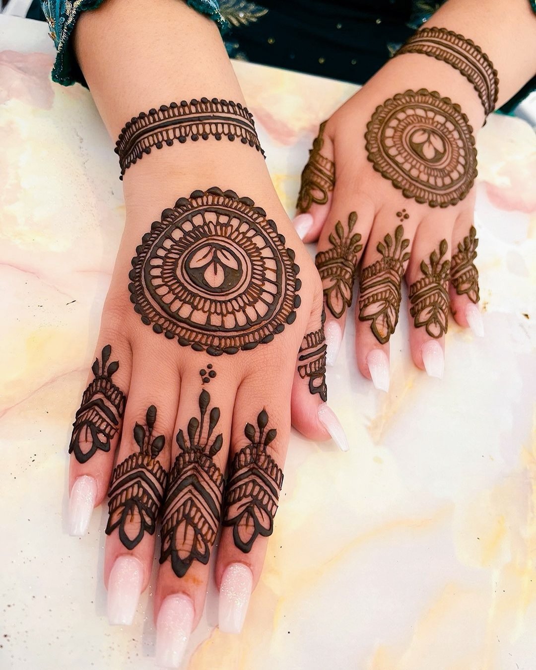 Modern Karva Chauth Mehndi Designs