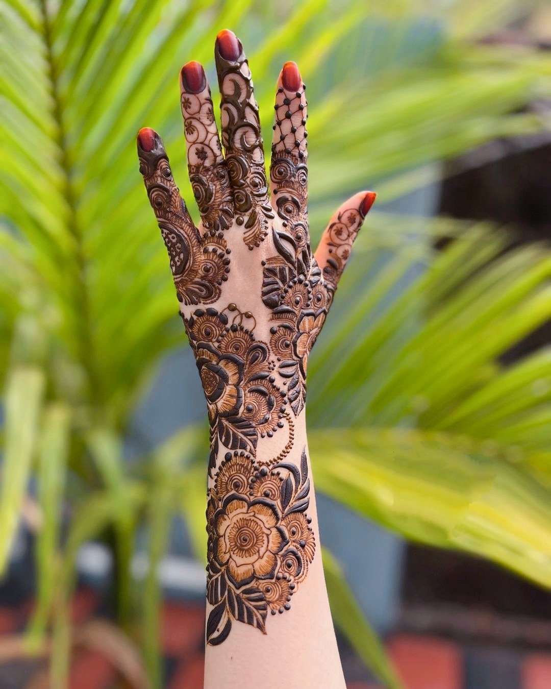 Modern Karva Chauth Mehndi Designs