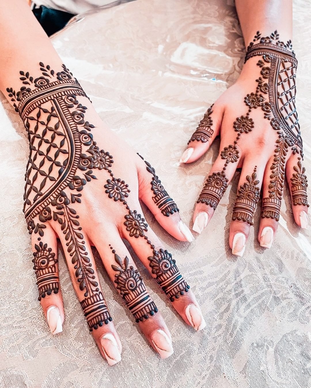 Modern Karva Chauth Mehndi Designs