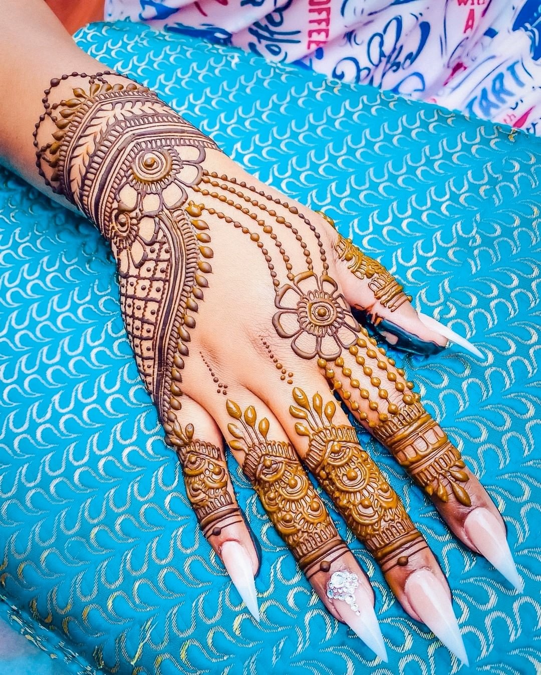 Modern Karva Chauth Mehndi Designs