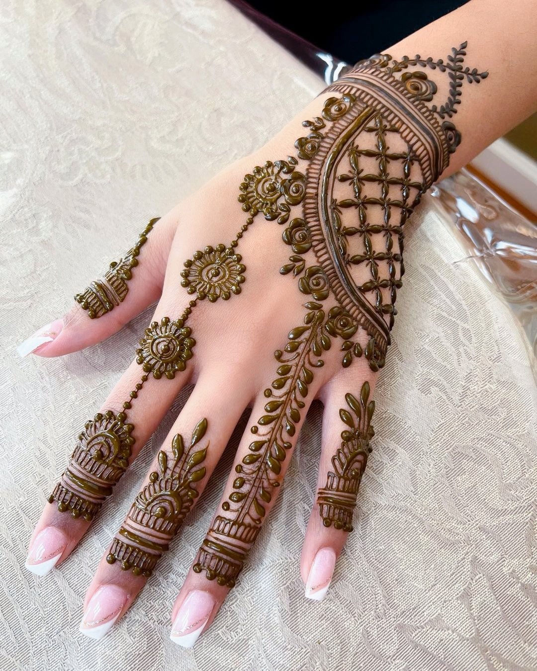 Modern Karva Chauth Mehndi Designs