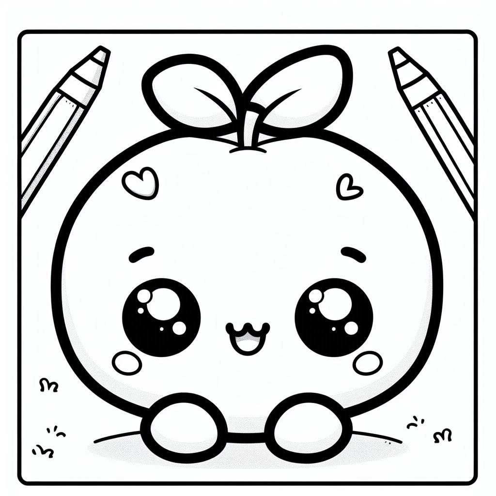 Kawaii Coloring Pages
