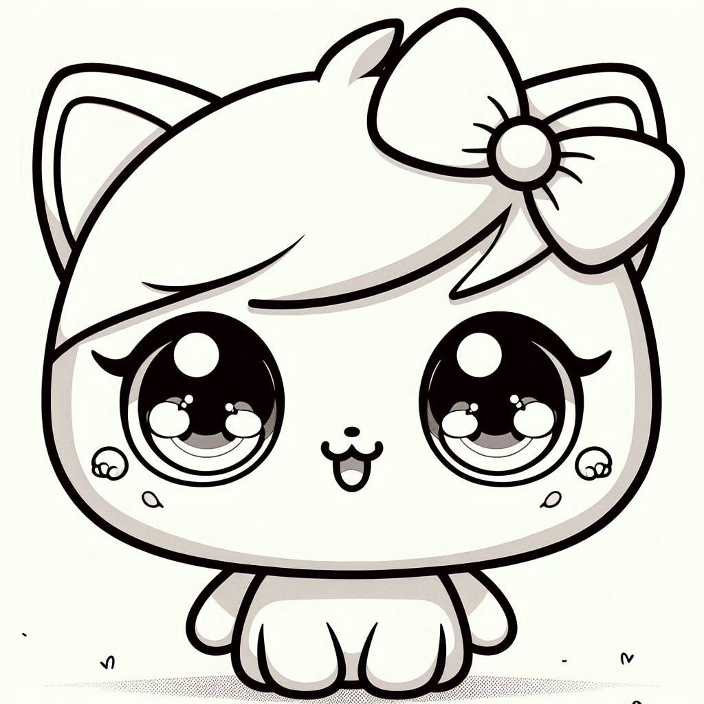 Kawaii Coloring Pages