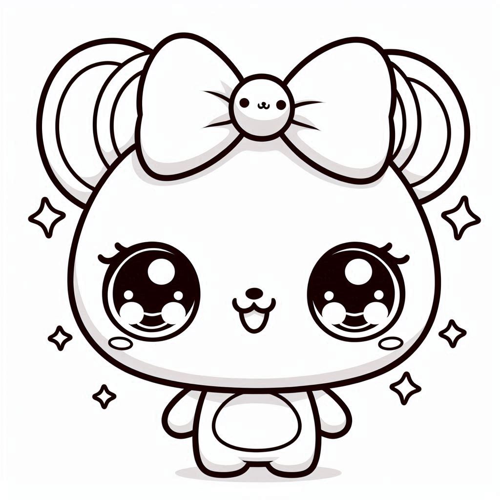 Kawaii Coloring Pages
