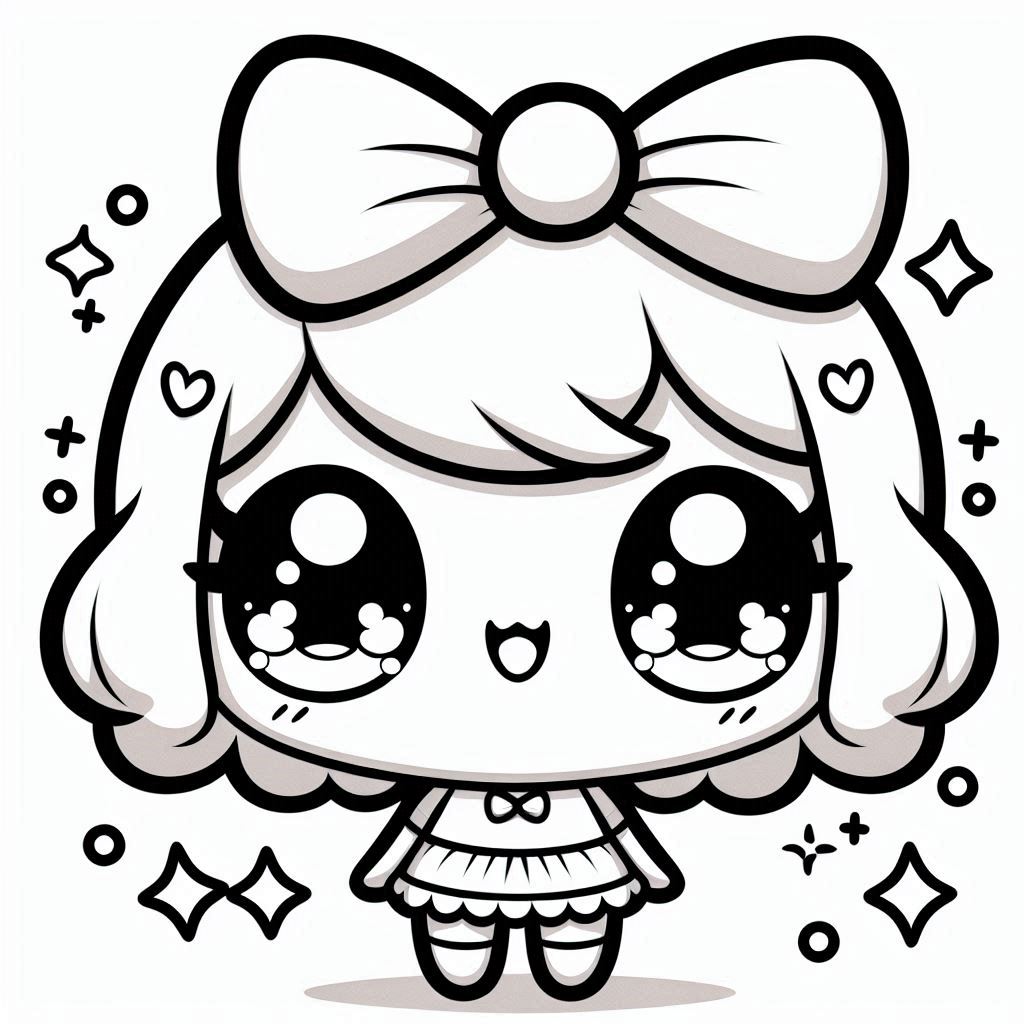 Kawaii Coloring Pages