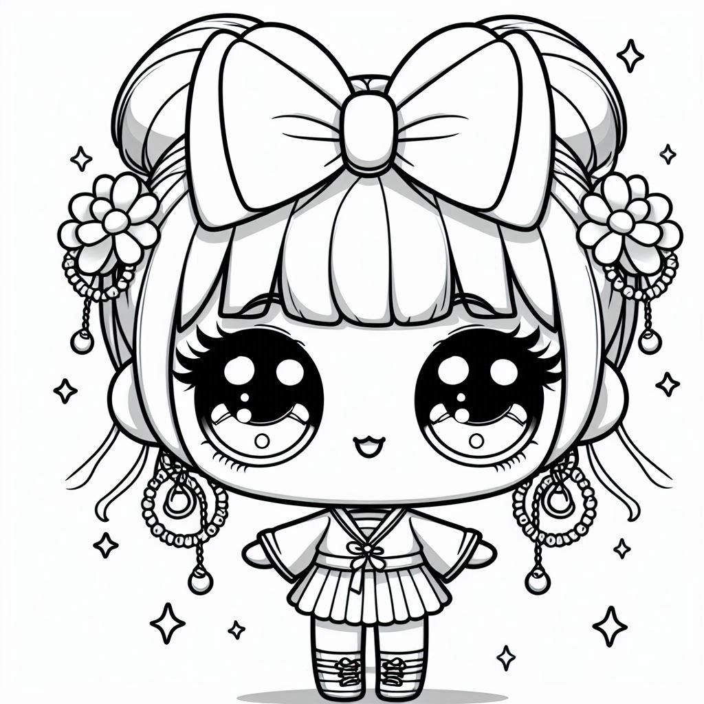 Kawaii Coloring Pages