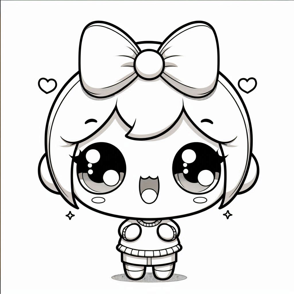 Kawaii Coloring Pages