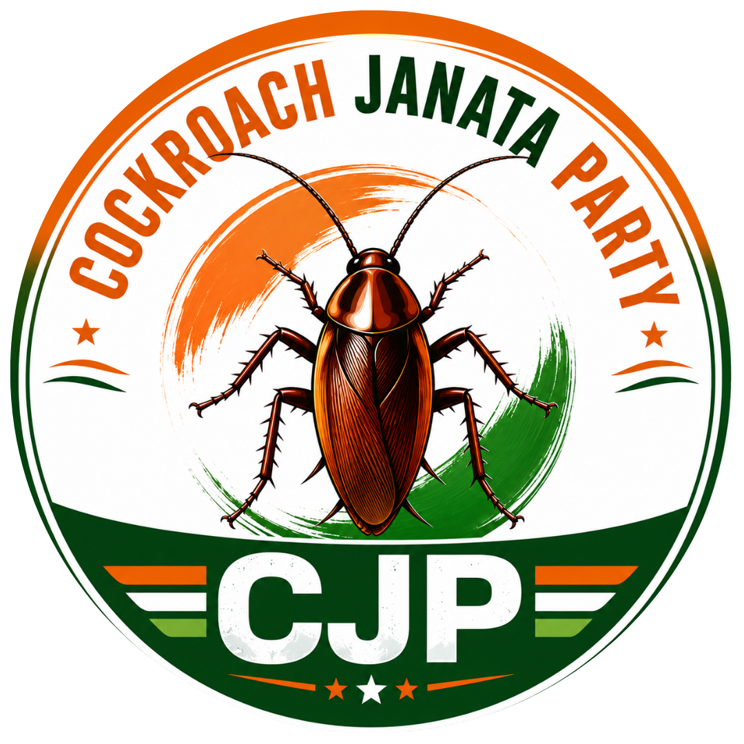 Cockroach Janata Party Logo
