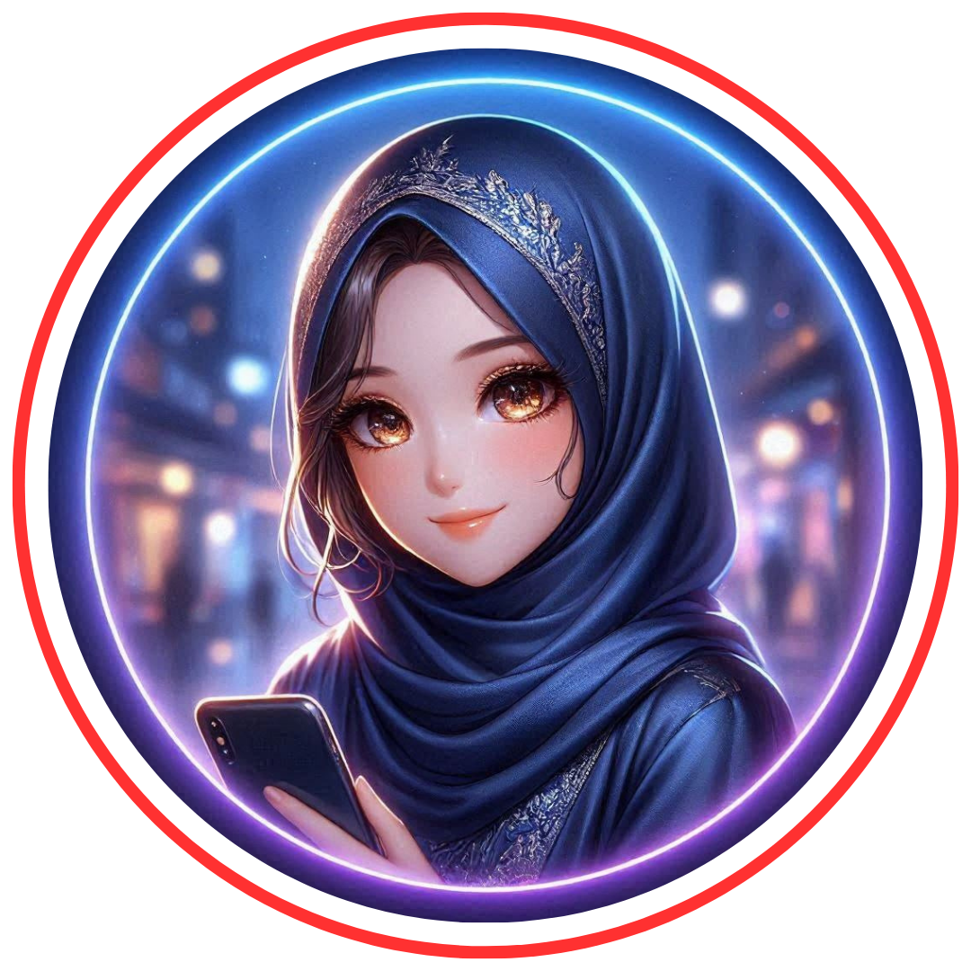 Stylish Muslim Girl DP For FB Profile