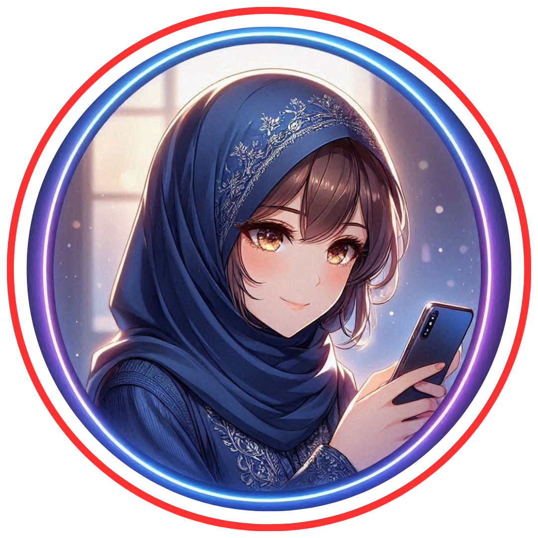 Stylish Muslim Girl DP For FB Profile
