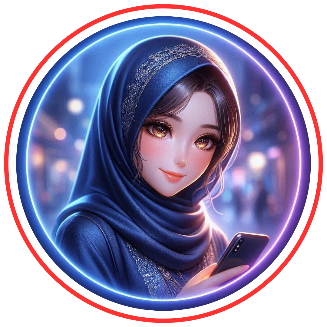 Stylish Muslim Girl DP For FB Profile