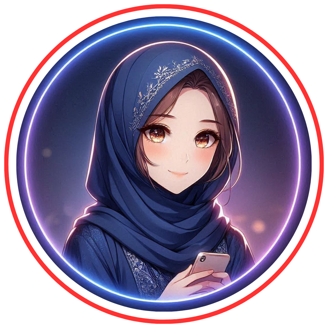 Stylish Muslim Girl DP For FB Profile