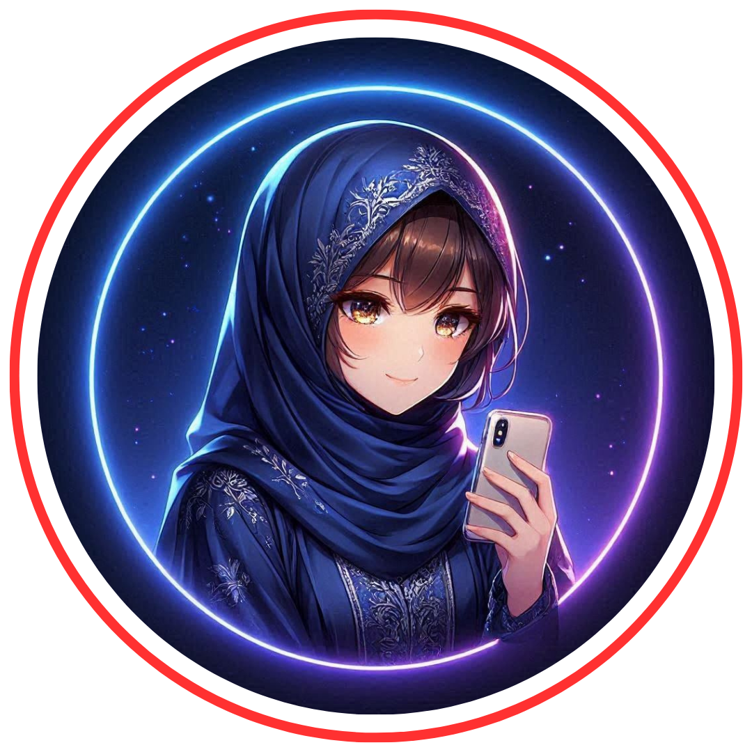 Stylish Muslim Girl DP For FB Profile
