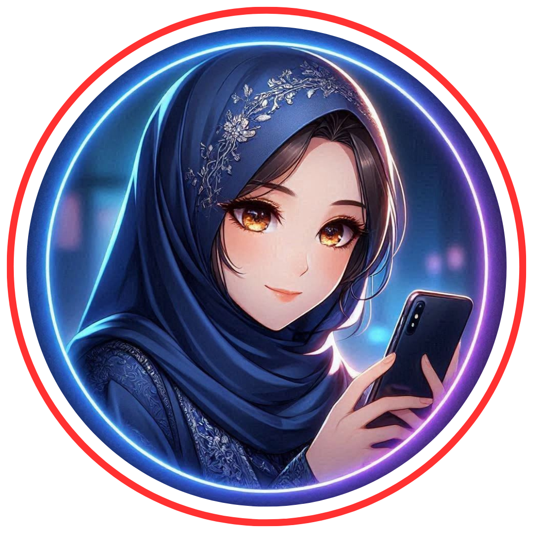 Stylish Muslim Girl DP For FB Profile