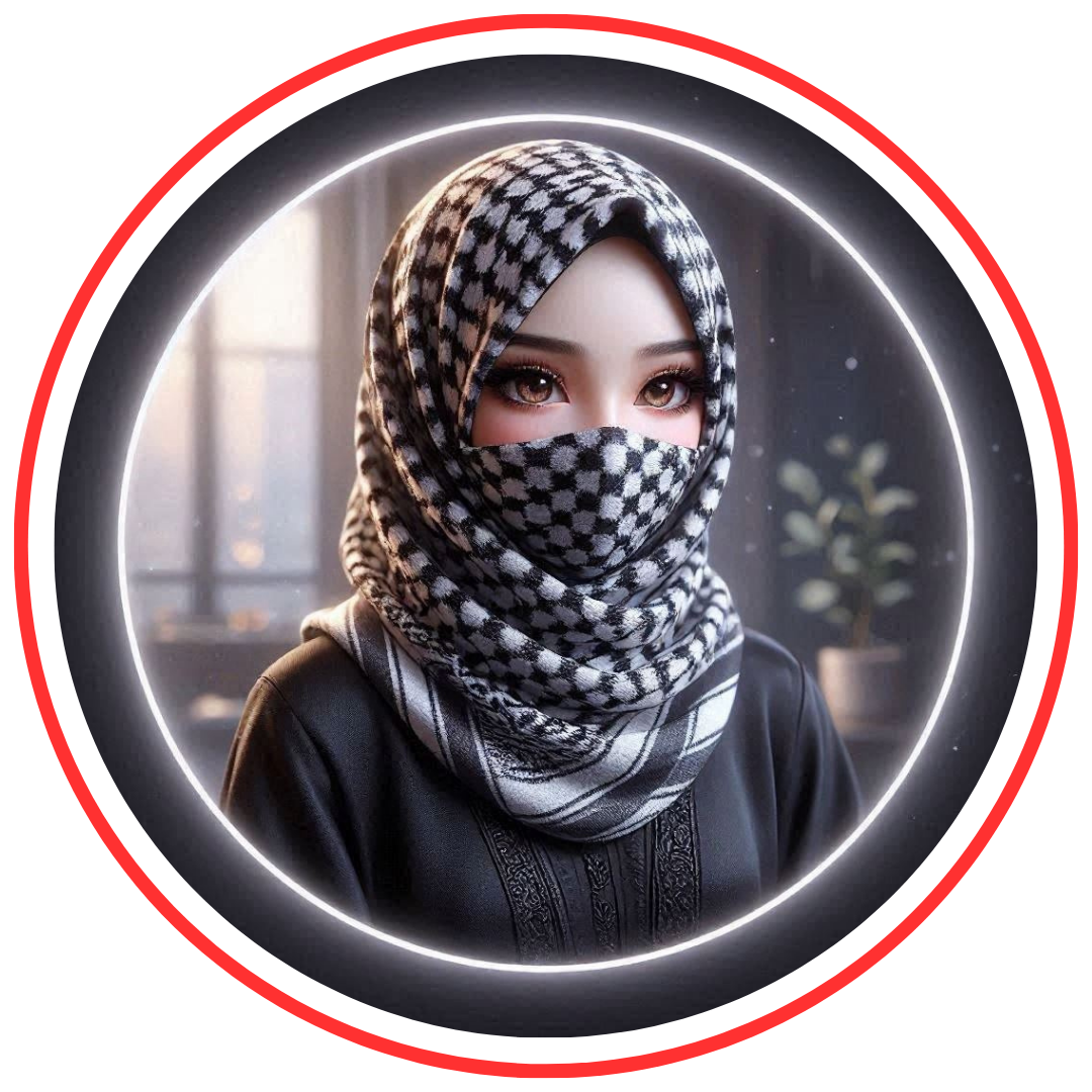 Stylish Muslim Girl DP For FB Profile