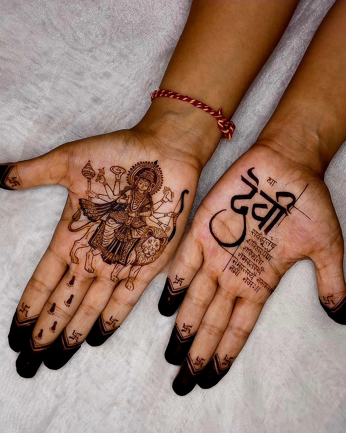 Navratri Mehndi Design