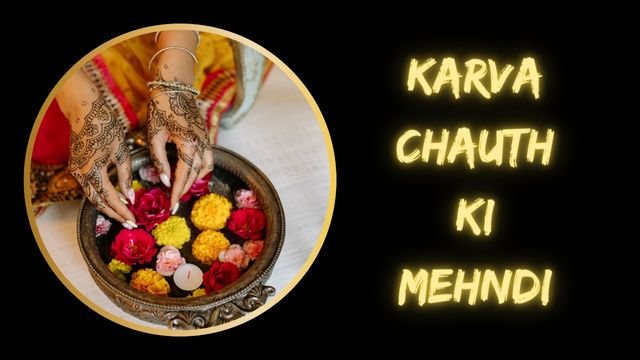 Karva Chauth Ki Mehndi