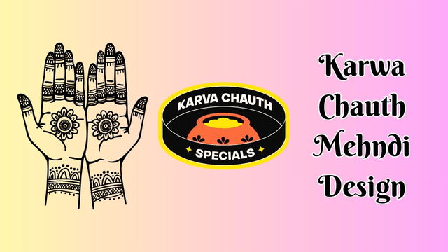 Karwa Chauth Mehndi Design