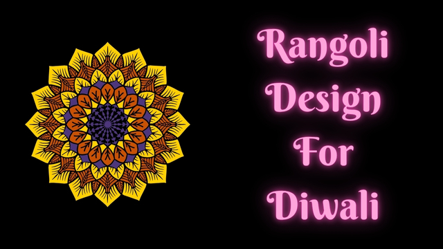 Rangoli Design For Diwali