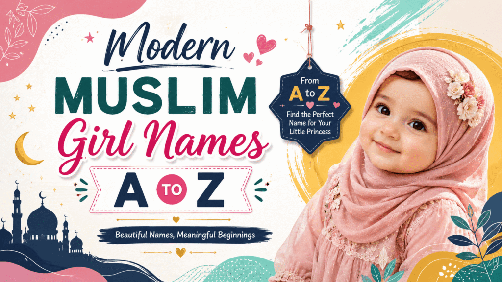 Modern Muslim Girl Names A To Z