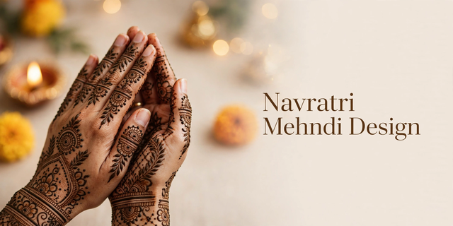 Navratri Mehndi Design